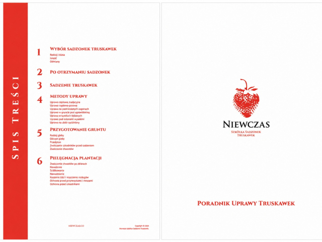 Poradnik uprawy truskawek Niewczas