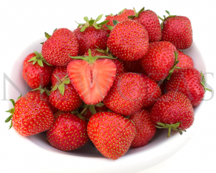 Strawberry fruits of Christine